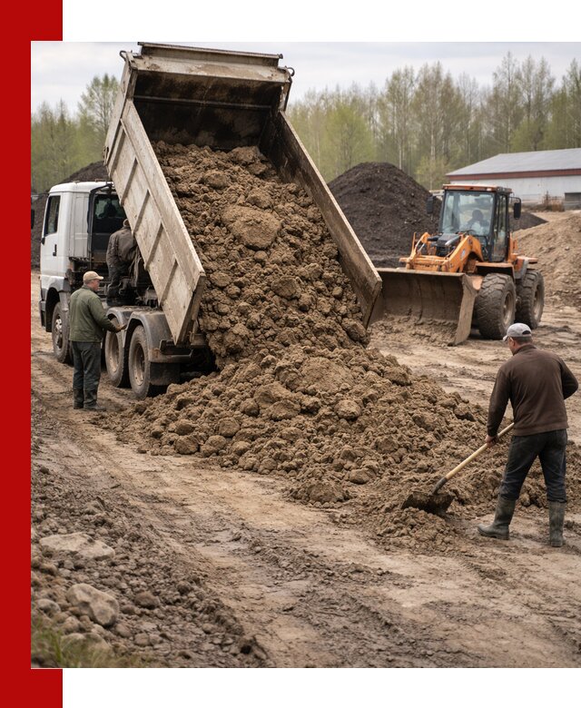 Доставка глин и суглинков в Кинешме оптом и вкрай