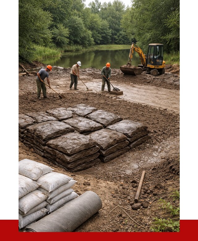 Купить глину для пруда в Кинешме от 4548 р. с доставкой | ПРОНЕРУДКнш