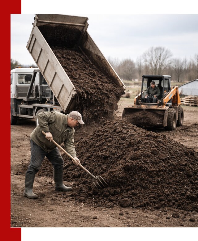 Доставка и продажа перегноя в Кинешме быстро и дешево