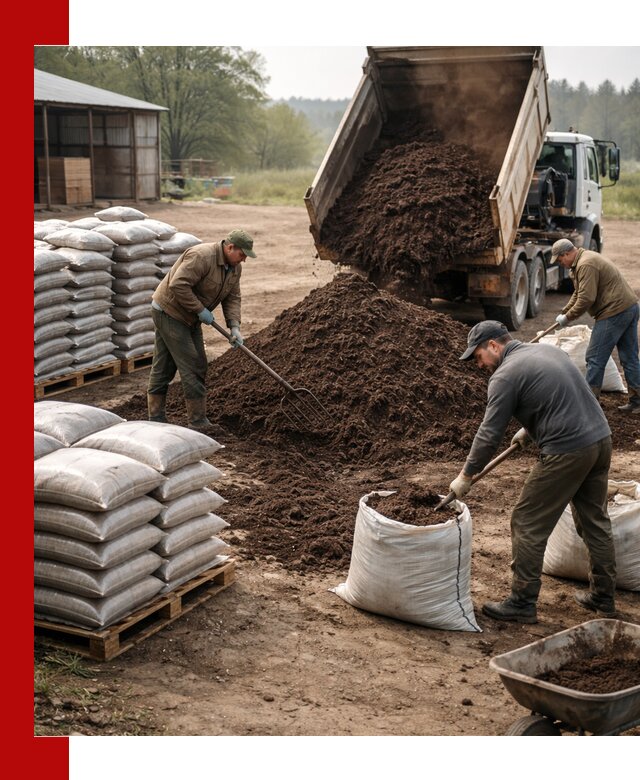 Доставка компоста оптом и в розницу в Кинешме