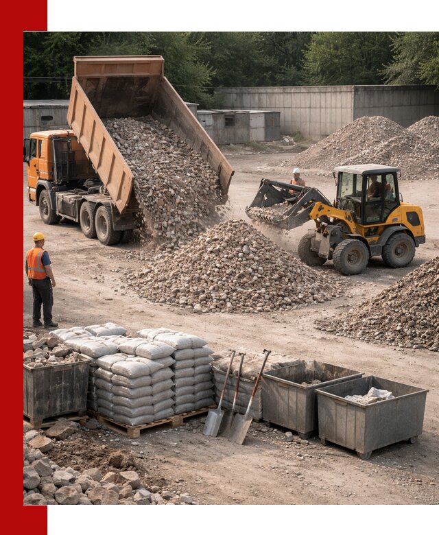 Вторичные материалы для отсыпки в Кинешме — поставка и доставка