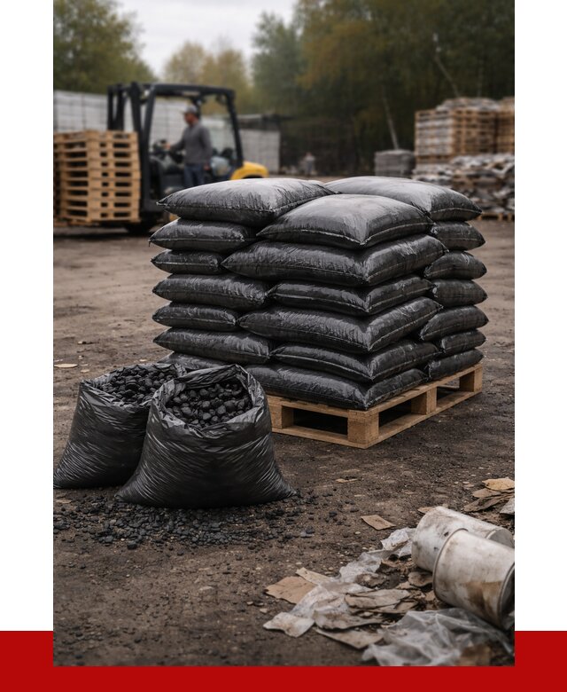 Купить уголь в мешках с доставкой в Кинешме от 7580 р. | ПРОНЕРУДКнш