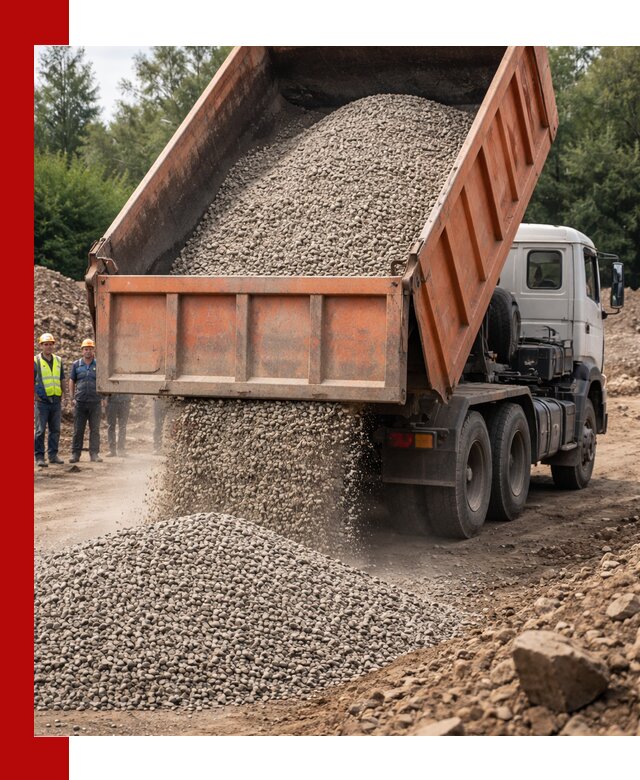 Доставка сыпучих материалов самосвалом в Кинешме быстро и надежно