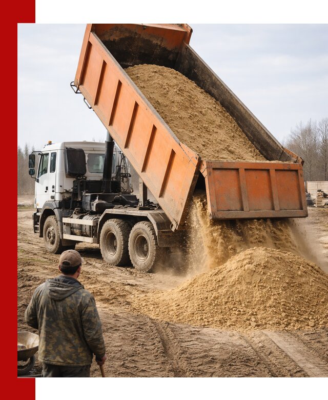 Аренда самосвала 20 тонн для перевозки грузов в Кинешме