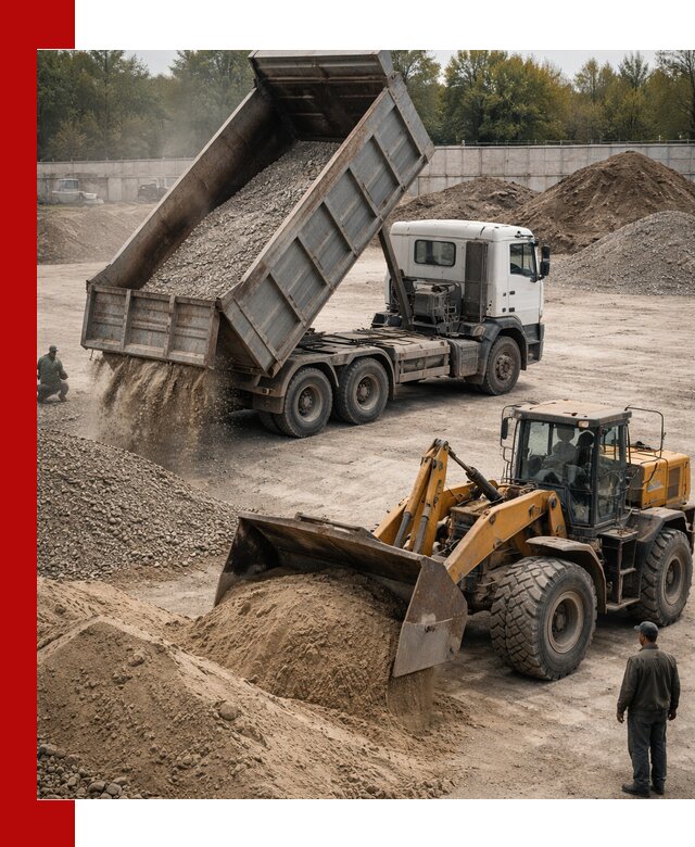 Перевозка сыпучих грузов самосвалами и бортовыми в Кинешме