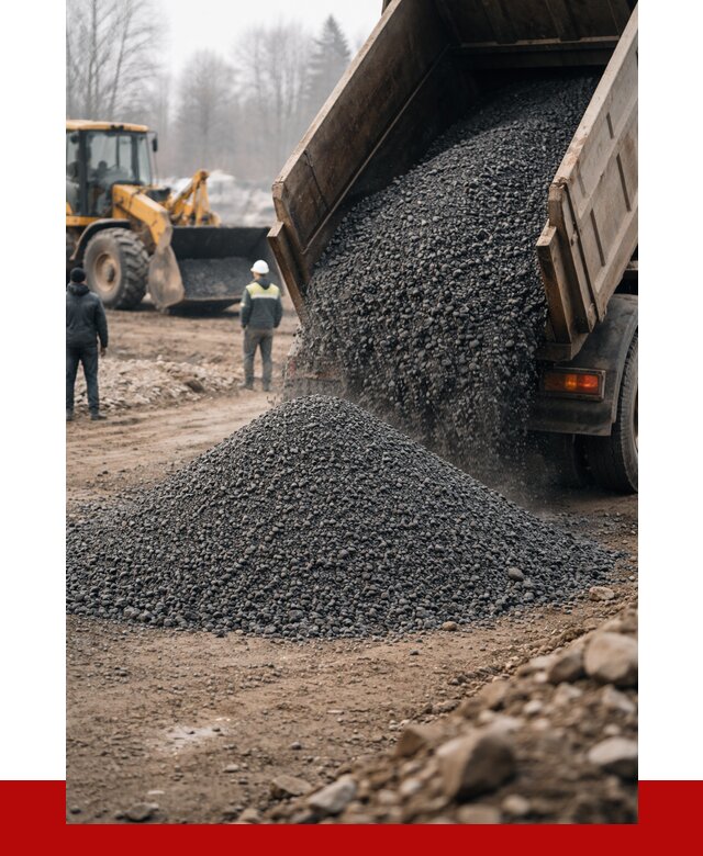 Асфальтовая крошка в Кинешме с доставкой от 1819 р. | ПРОНЕРУДКнш